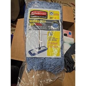 Rubbermaid Commercial Products Blended Dust Mop Refill 24" 150 Uses New Sealed